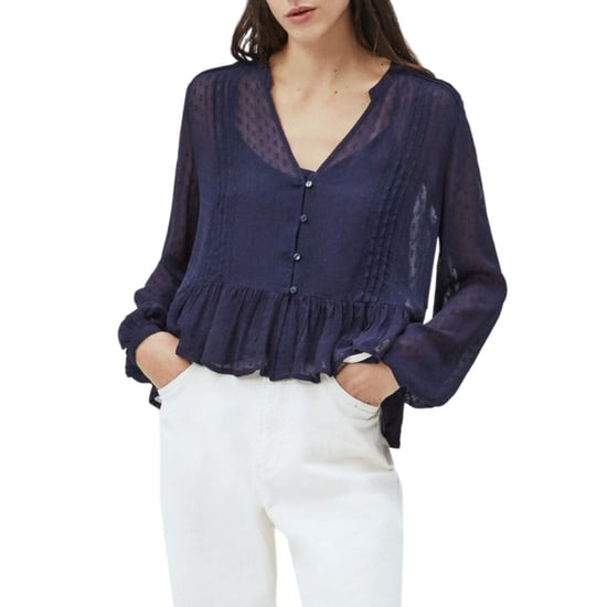 Camisa ARVANA para mujer Pepe Jeans Azul 351556 - Image 1