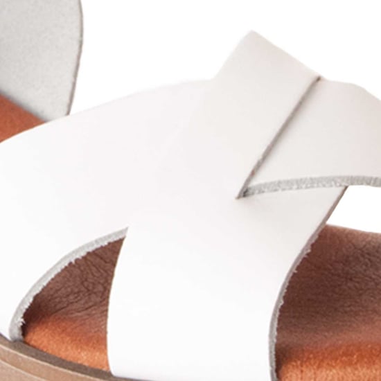 PURAPIEL WEDGE SANDAL GELCONFORE21a22 IN WHITE