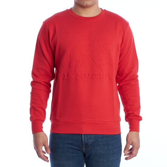 Men's Regular Fit Crew Neck Sweatshirt TMF003-FP221