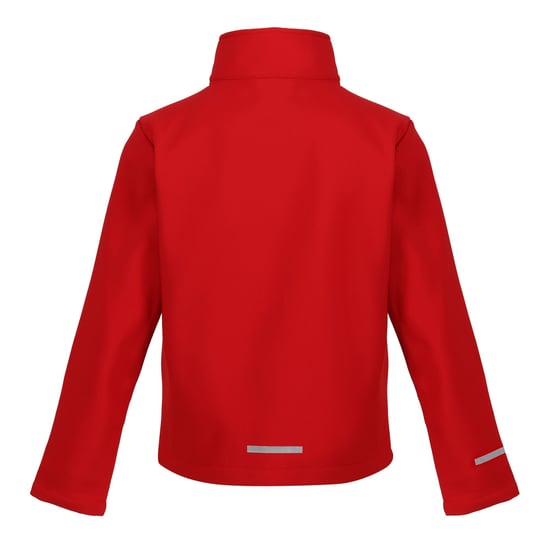 Regatta Childrens/Kids Ablaze 2 Layer Soft Shell Jacket (Classic Red/Black)