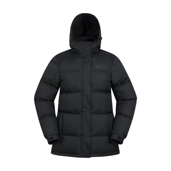 Mountain Warehouse Womens/Ladies Waterproof Padded Jacket (Black) - Image 1