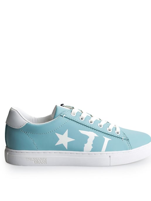 Trussardi Jeans Sneaker Mujer Azul - Image 1
