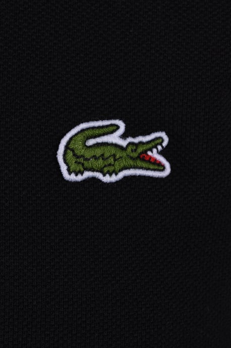 Lacoste Colour Block Polo Black - Image 3
