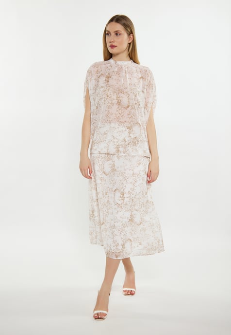 Dreimaster Blouse women sand white - Image 2