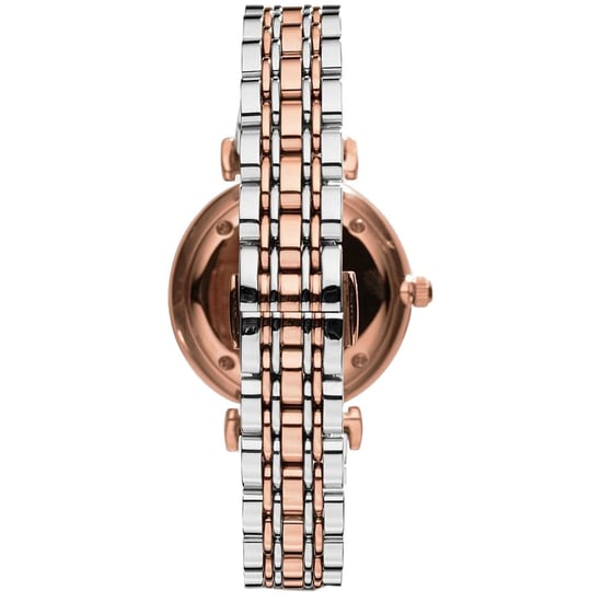 Emporio Armani AR1683 Gianni T-Bar Two Tone Ladies Watch