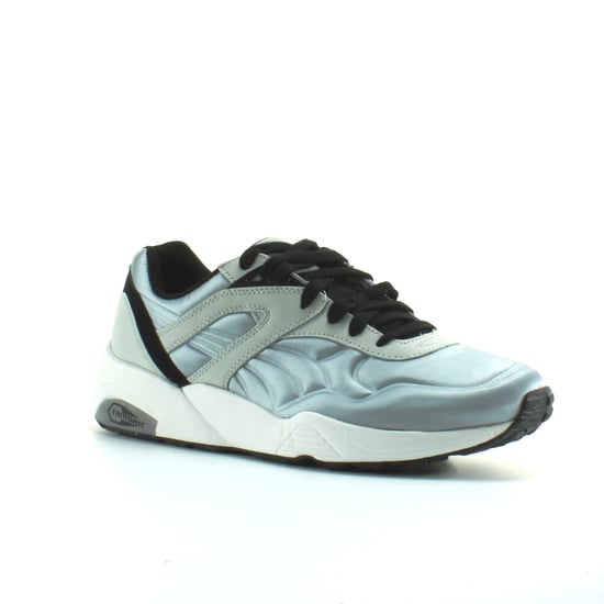 Puma Trinomic R698 Matt & Shine Grey Textile Mens Lace Up Trainers 359305 03