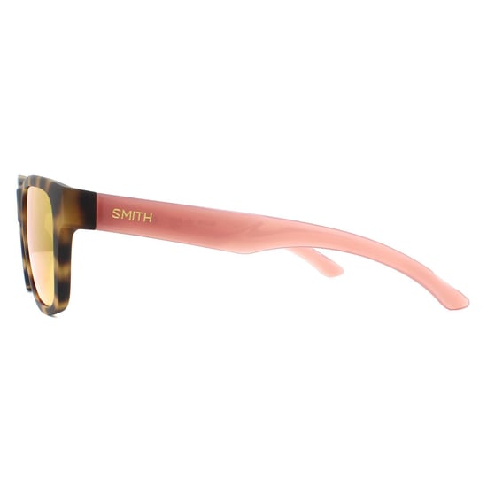 Gafas de sol Smith Lowdown Slim 2 HGC DU Marrón Mate Habano Rosa Dorado Multicapa Chromapop - Image 3