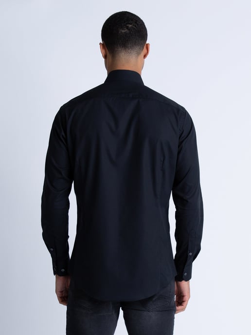 Luke 1977 Men's 40 Shots Regular Fit Shirt in Black