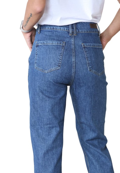 Vaqueros Boyfriend para mujer de MYT en azul - Image 3