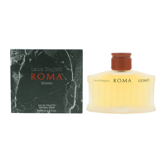 Laura Biagiotti Roma Uomo Eau de Toilette 200ml Spray - Image 1