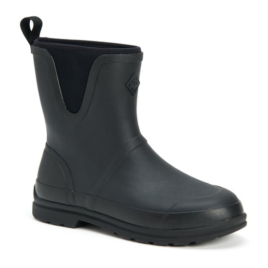 Muck Boots Originals Pull On Mid Rubber Black Wellington Boots - Image 1
