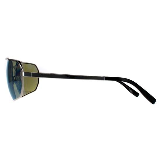 Serengeti Rectángulo Mens Plata Brillante Saturno 555nm Azul Polarizado Hinkley - Image 2