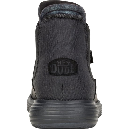 HEYDUDE Branson Classic Polyurethane Men's Black Boots - Image 2