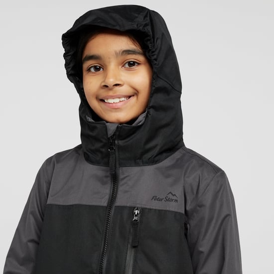 Peter Storm Kids' Lakes 3-in-1 Waterproof Jacket with Insulating Fleece & Adjustable Hood