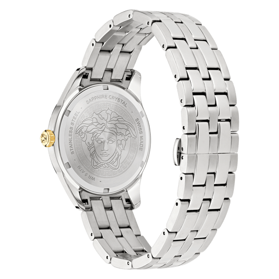 Reloj de Hombre Versace Greca Time GMT Plata VE7C00523 - Image 5