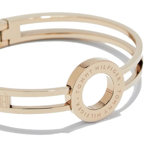 Tommy Hilfiger Women's Stainless Steel Bangle - Rosegold 2780316
