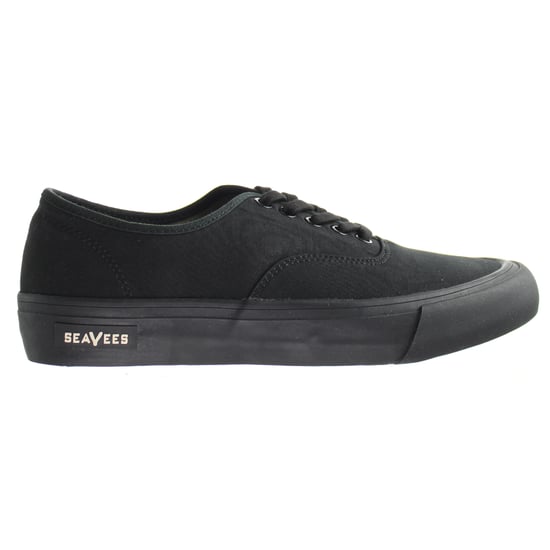 Seavees Legend Sneaker Standard Black Poplin Black Mens Shoes