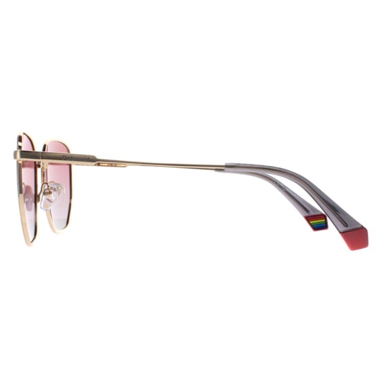 Polaroid Cuadradas Unisex Oro Rosa Gradiente Polarizadas PLD 6214/S/X - Image 3