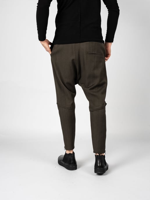 Pantalones La Haine Inside Us de hombre de color verde - Image 4