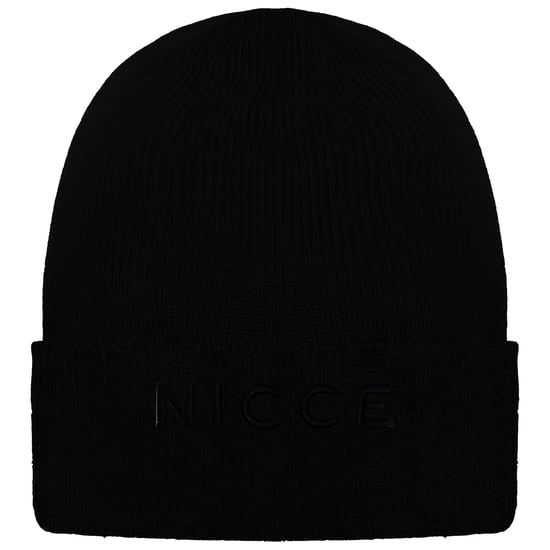 Nicce Mini Mercury Mens Black Beanie - Image 1