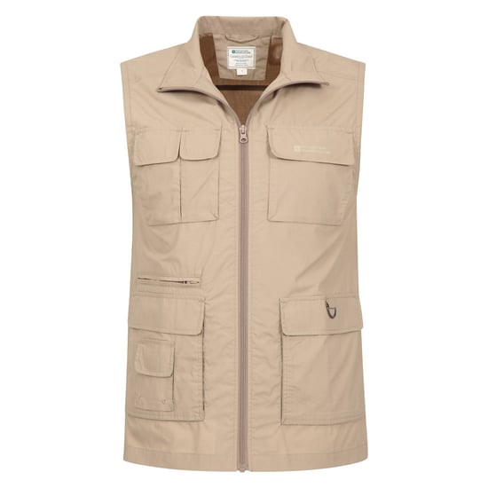 Mountain Warehouse Mens Trek II Gilet (Beige) - Image 5
