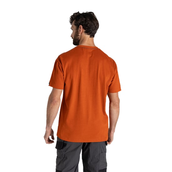 Craghoppers Mens Batley Work T-Shirt (Potters Clay)