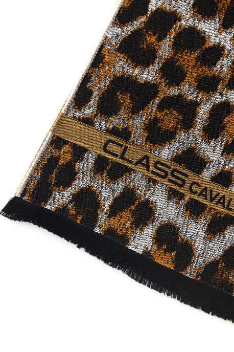 Bufanda de lana marrón para hombre Cavalli Class - Image 2