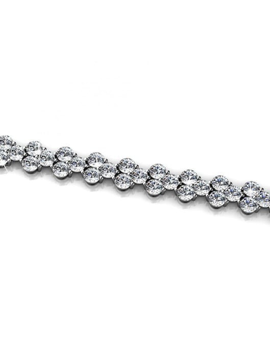 Pulsera Princesa - Plata y Cristal - Image 4