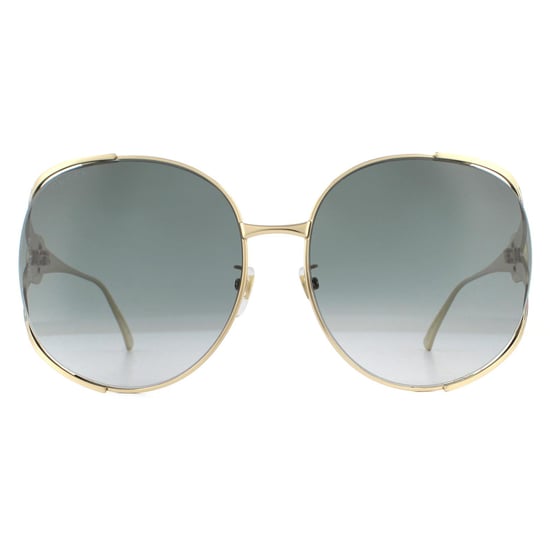 Gafas de sol Gucci GG0225S 001 Oro Gris Gradiente - Image 1
