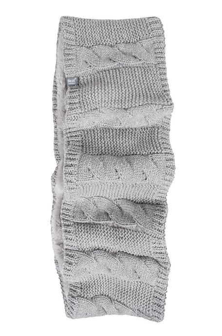 Heat Holders - Bufanda Térmica Infinity Snood con Forro Polar Suave de Invierno para Mujer - Gris Claro - Image 1