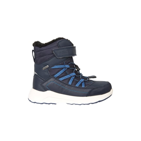 Mountain Warehouse Childrens/Kids Denver Adaptive Waterproof Snow Boots (Navy)
