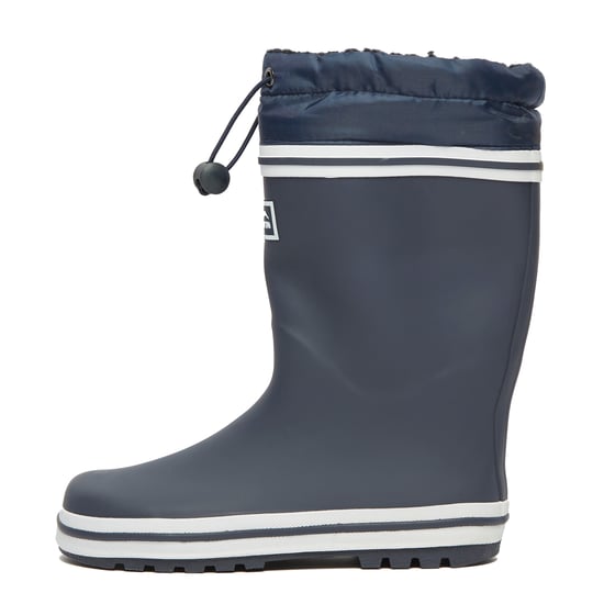 Peter Storm Kids' Waterproof Wellies with Adjustable Fleece Lined Cuff and Grippy Outsole