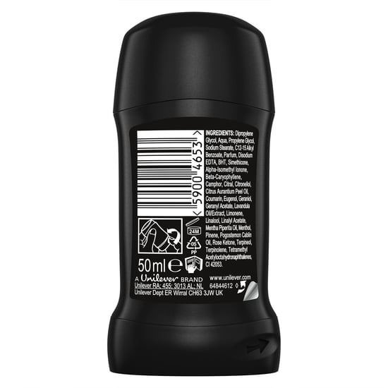 Lynx Deodorant Stick Black Vanilla with 72Hrs Freshness 50ml, 3 Pack