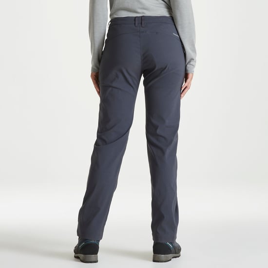 Craghoppers Womens/Ladies Kiwi Pro II Lined Winter Trousers (Graphite) - Image 2