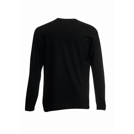 Fruit Of The Loom Mens R Long-Sleeved T-Shirt (Black) - Image 2