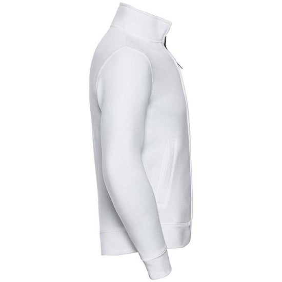 Russell Mens Authentic Full Zip Jacket (White) - Image 3