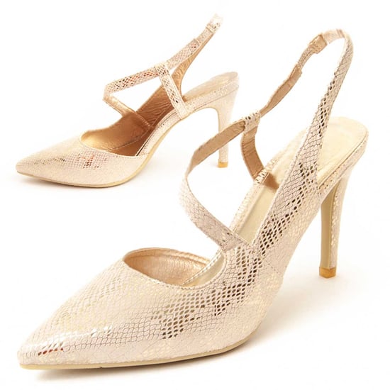 Zapato de Tacón Montevita Viva2 en Oro - Image 2