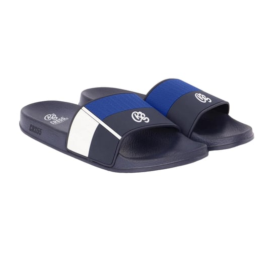 Crosshatch Mens Rentrays Sliders (Navy/Blue) - Image 1