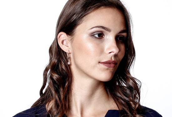 Orphelia 'Fawn' Women's 925 Sterling Silver Drop Earrings - Rose ZO-7410 - Image 4