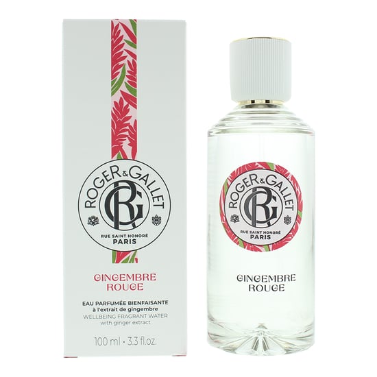 Roger & Gallet Gingembre Rouge Agua perfumada Bienestar 100ml - Image 1