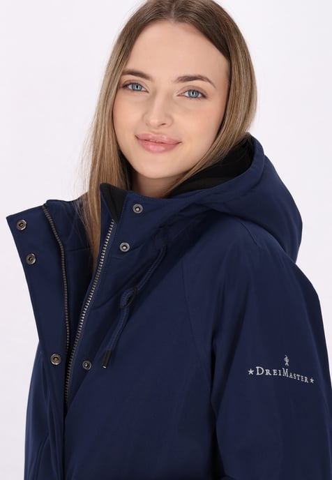 Dreimaster winter parka women dark marine - Image 5
