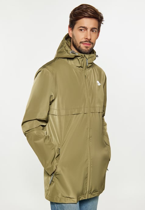 Schmuddelwedda rain jacket Men Military olive - Image 3