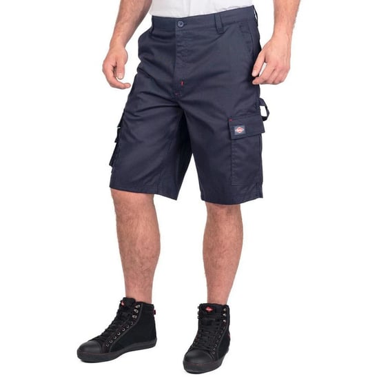 Lee Cooper Mens Classic Cargo Shorts (Navy Blue) - Image 4
