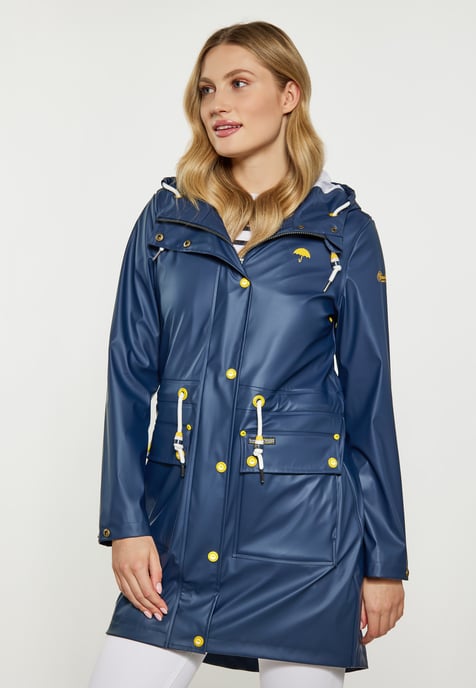 Schmuddelwedda raincoat women marine - Image 3