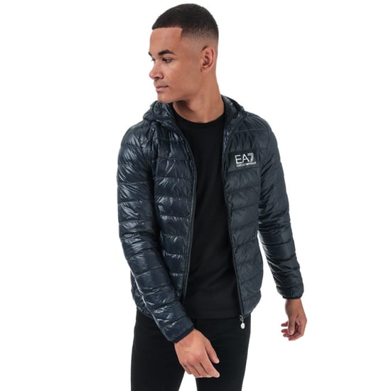 Men's Emporio Armani EA7 Core ID Down Jacket in Navy