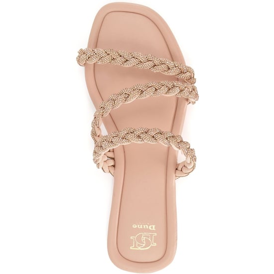 Dune Lassa Synthetic Women's Nude Sandals - Image 4