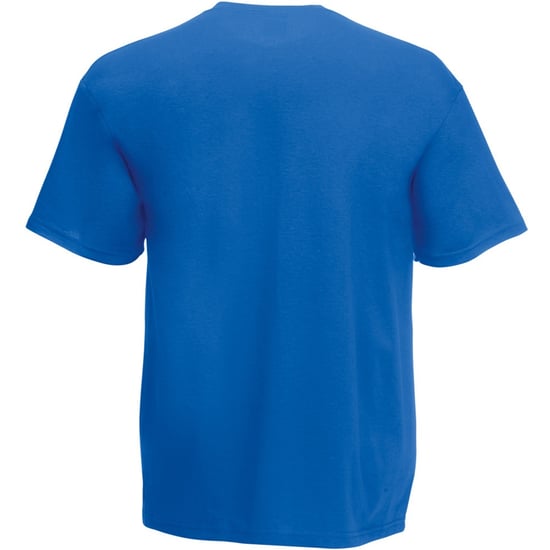 Fruit Of The Loom Mens Valueweight V-Neck, Short Sleeve T-Shirt (Royal) - Image 2