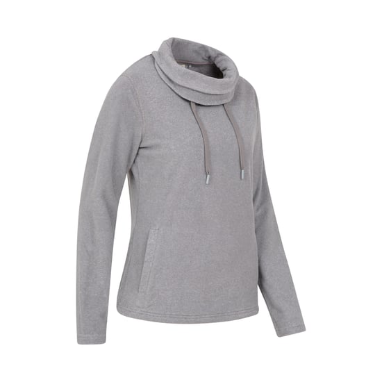 Mountain Warehouse Womens/Ladies Hebridean Cowl Neck Fleece Top (Dark Grey) - Image 4