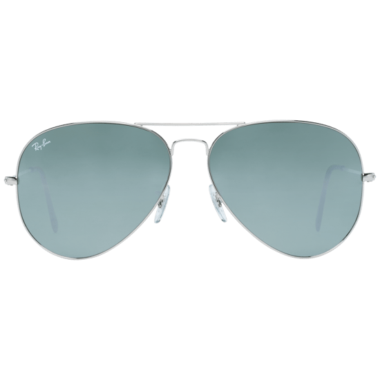 Ray-Ban Aviator Unisex Silver Grey Mirror Sunglasses