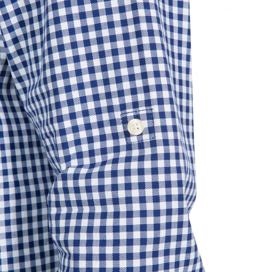 Trespass Mens Yafforth Cotton Shirt (Blue Check) - Image 3
